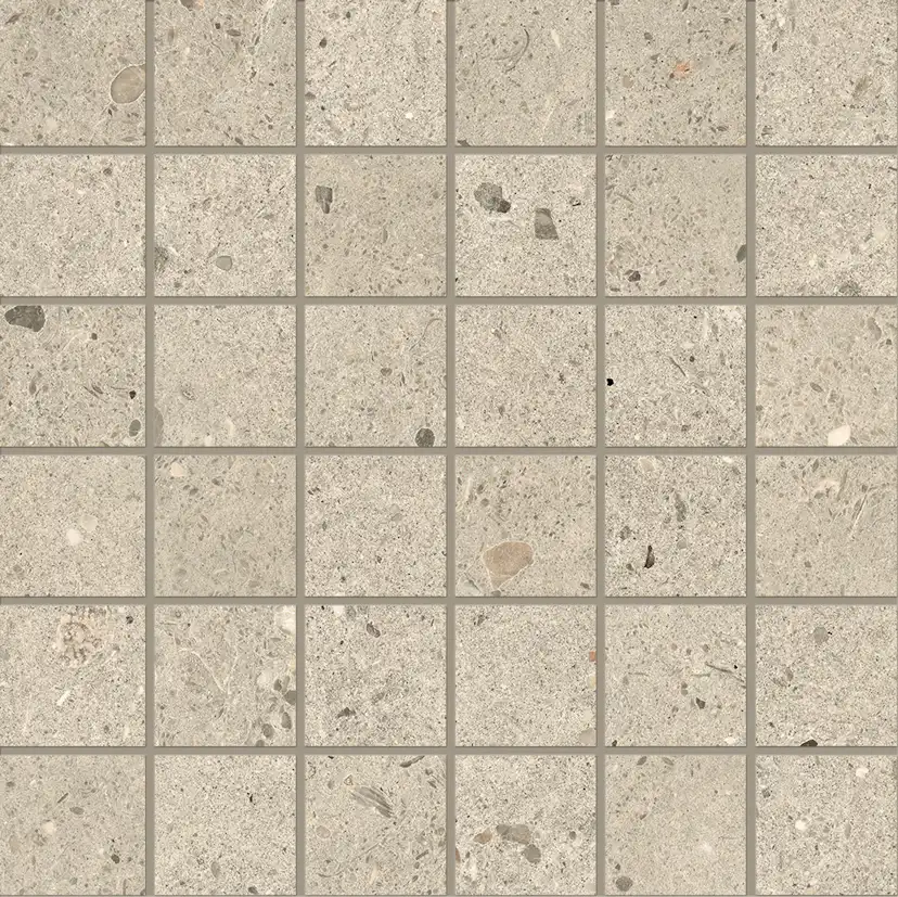 Mosaik Lhådös Slite Beige mosaik 5x5 cm