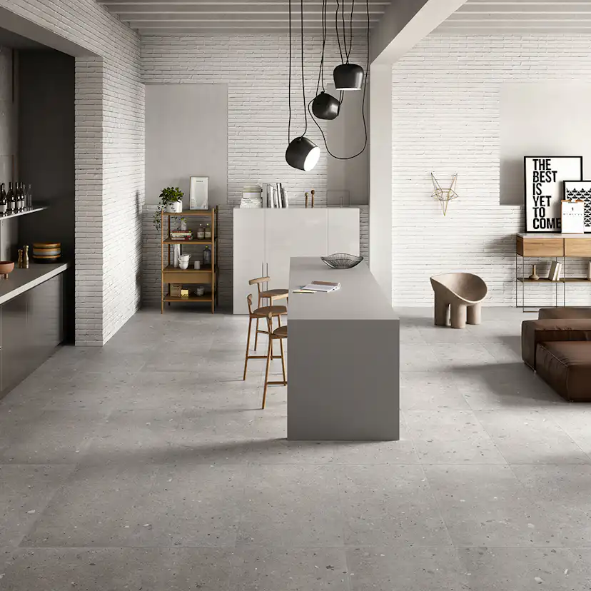 Klinker Lhådös Slite Grå 30x60 cm