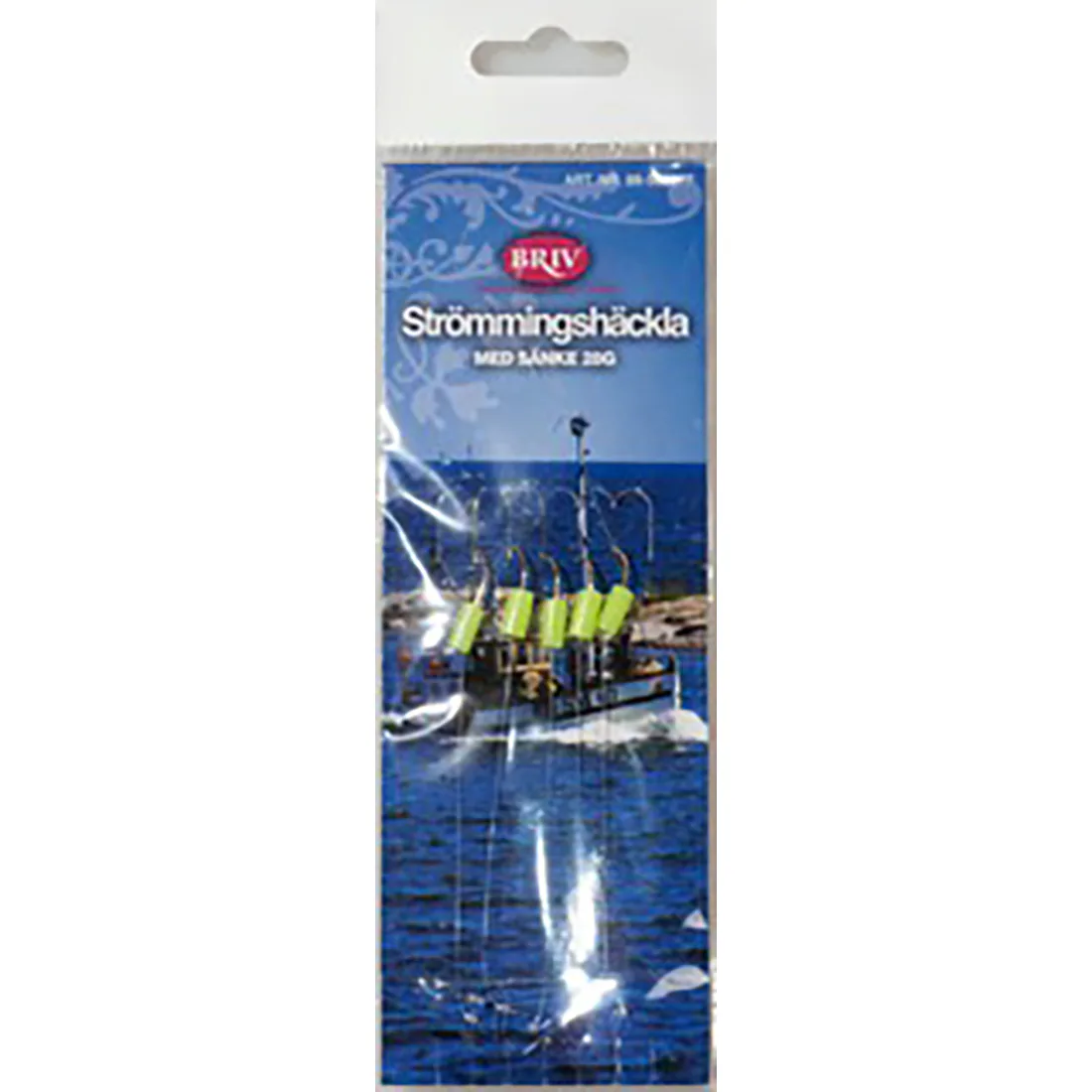 Fiskedrag Briv Strömmingshäckla Med Sänke 28 g