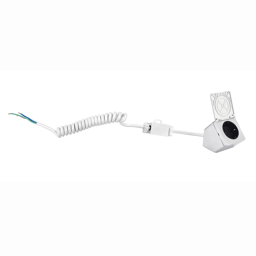 Eluttag med spiralkabel Alterna