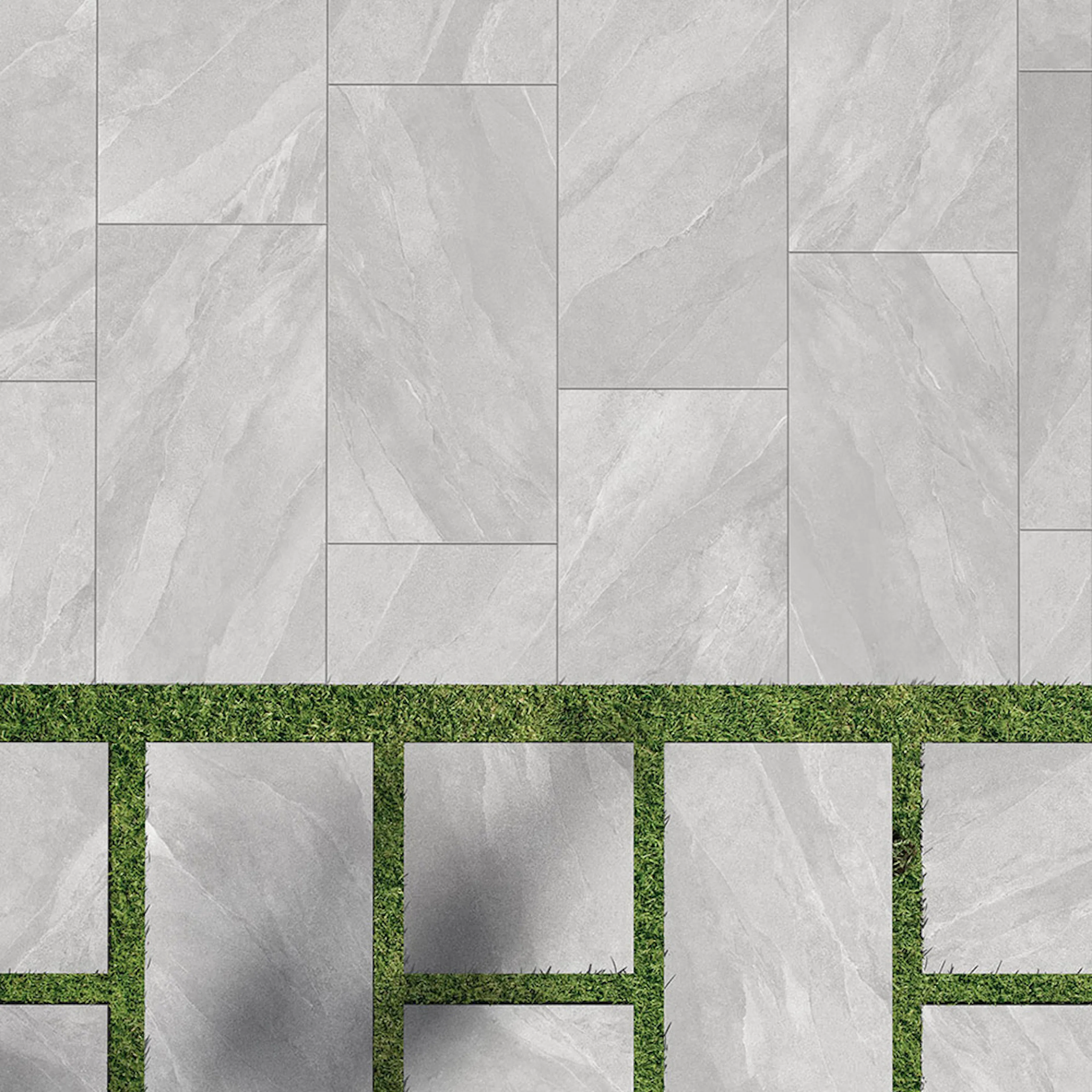 Klinker Lhådös Ekudden Ljusgrå 30x60 cm