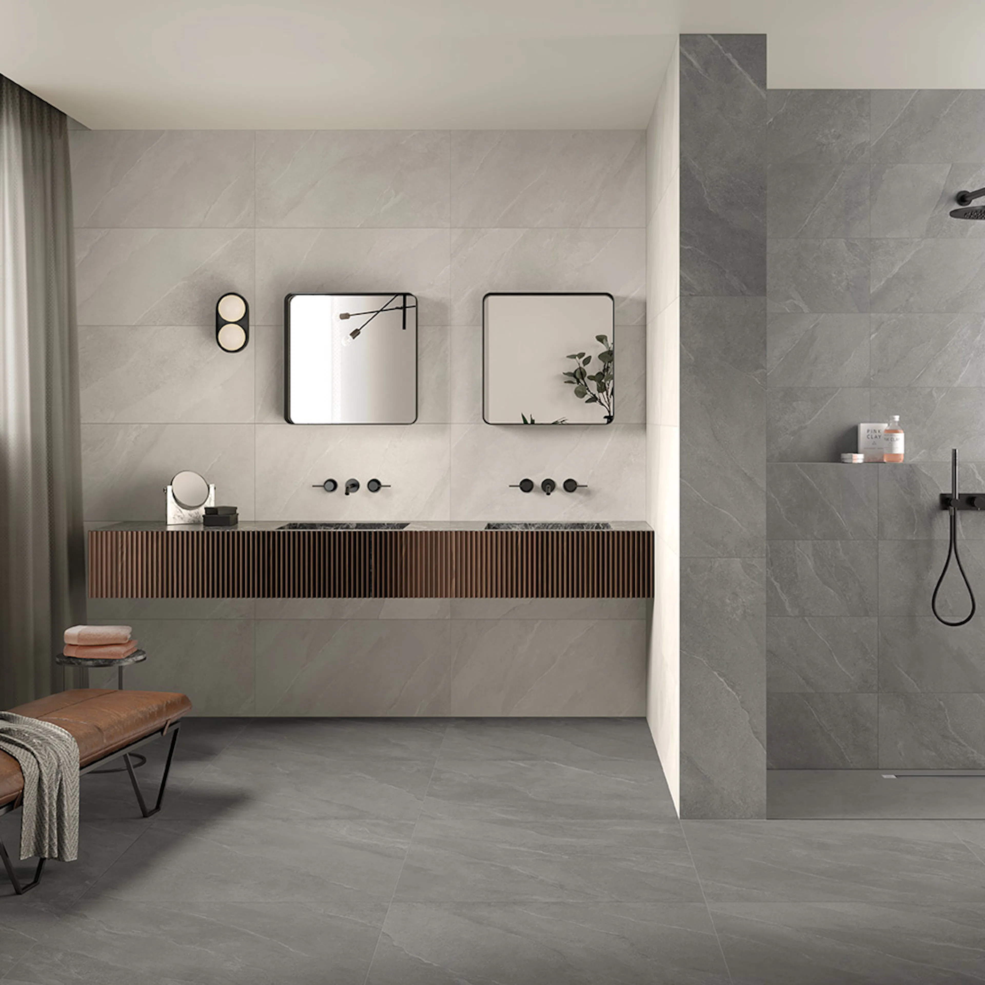 Klinker Lhådös Ekudden Grå 30x60 cm