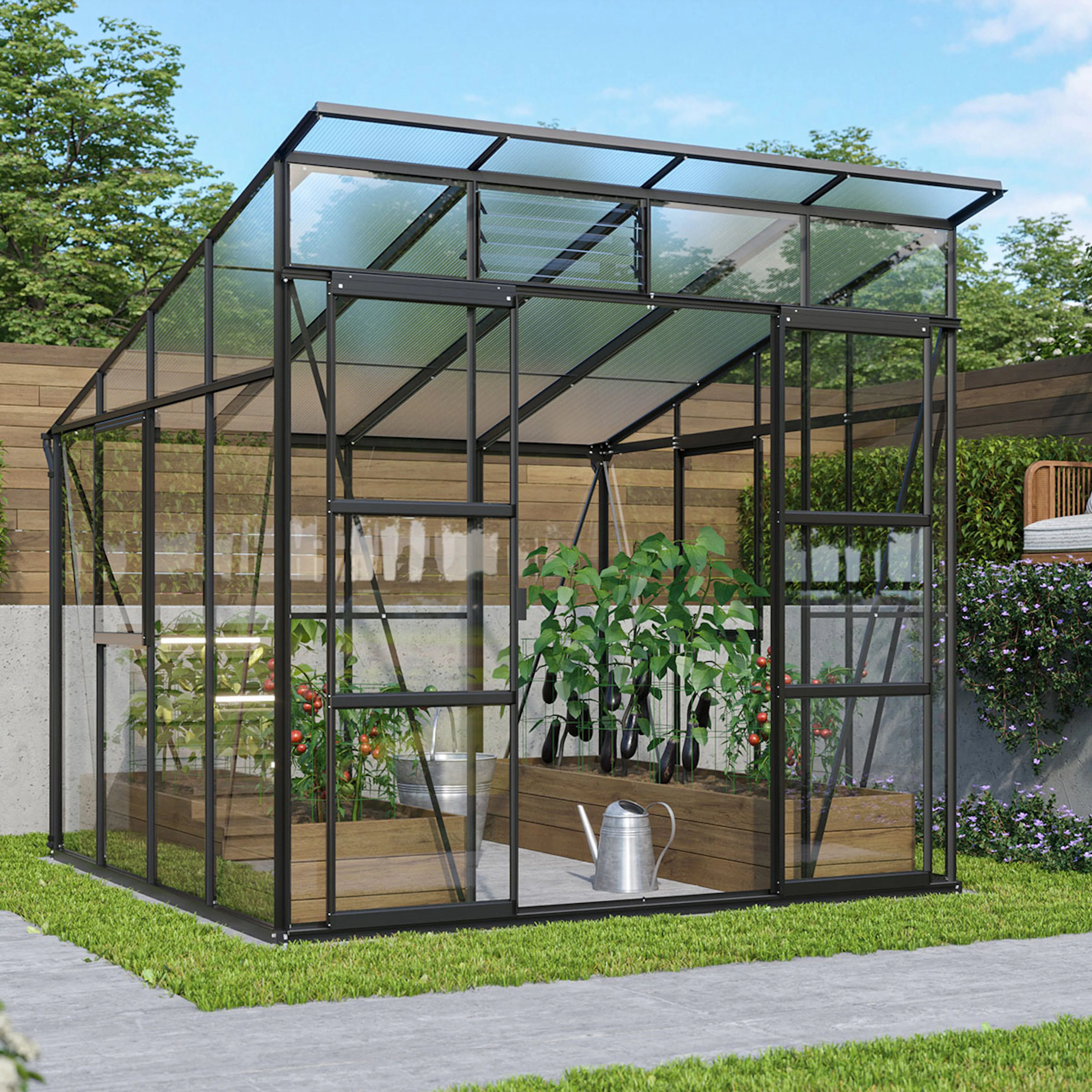 Växthus Vitavia Freya 7,6 kvm