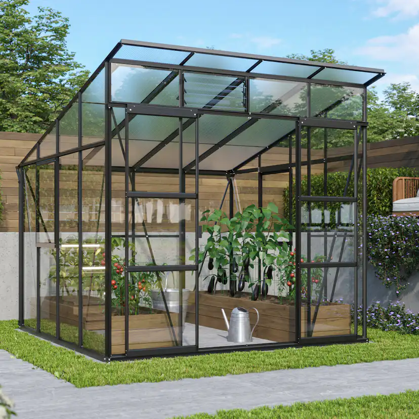 Växthus Vitavia Freya 7,6 kvm