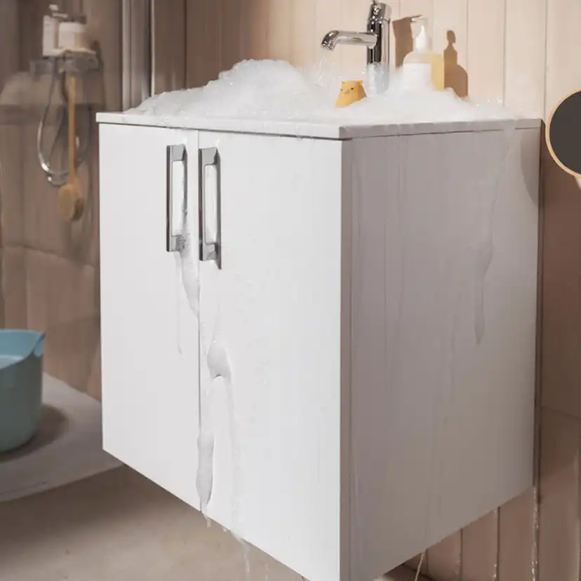 Tvättställsskåp Alterna Isella Aqua med Tvättställ