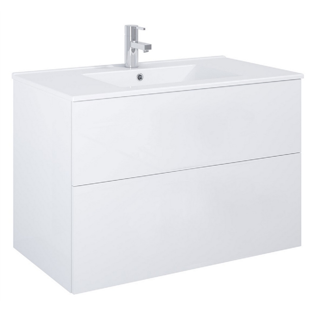 Tvättställsskåp Alterna Isella Kompakt med Ariella Porslin Tvättställ