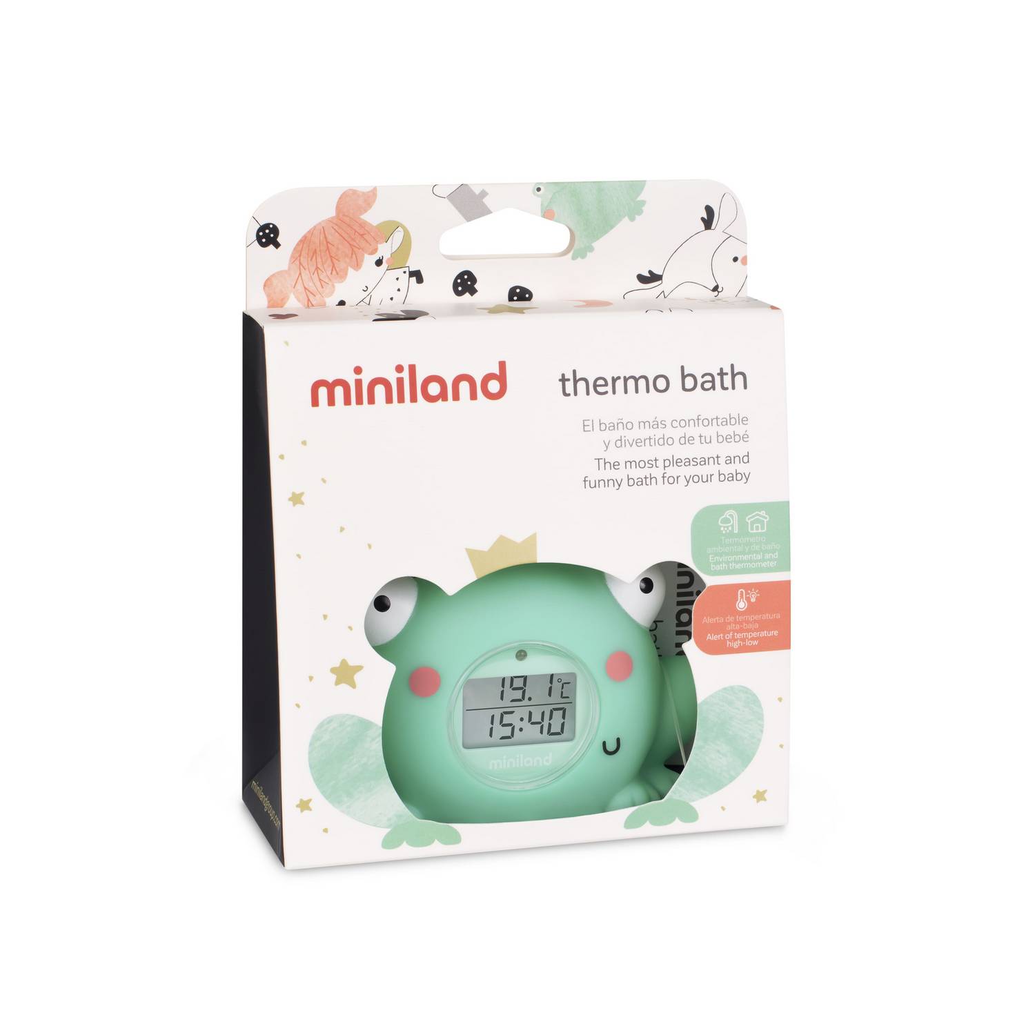 Badtermometer Miniland Groda Magic
