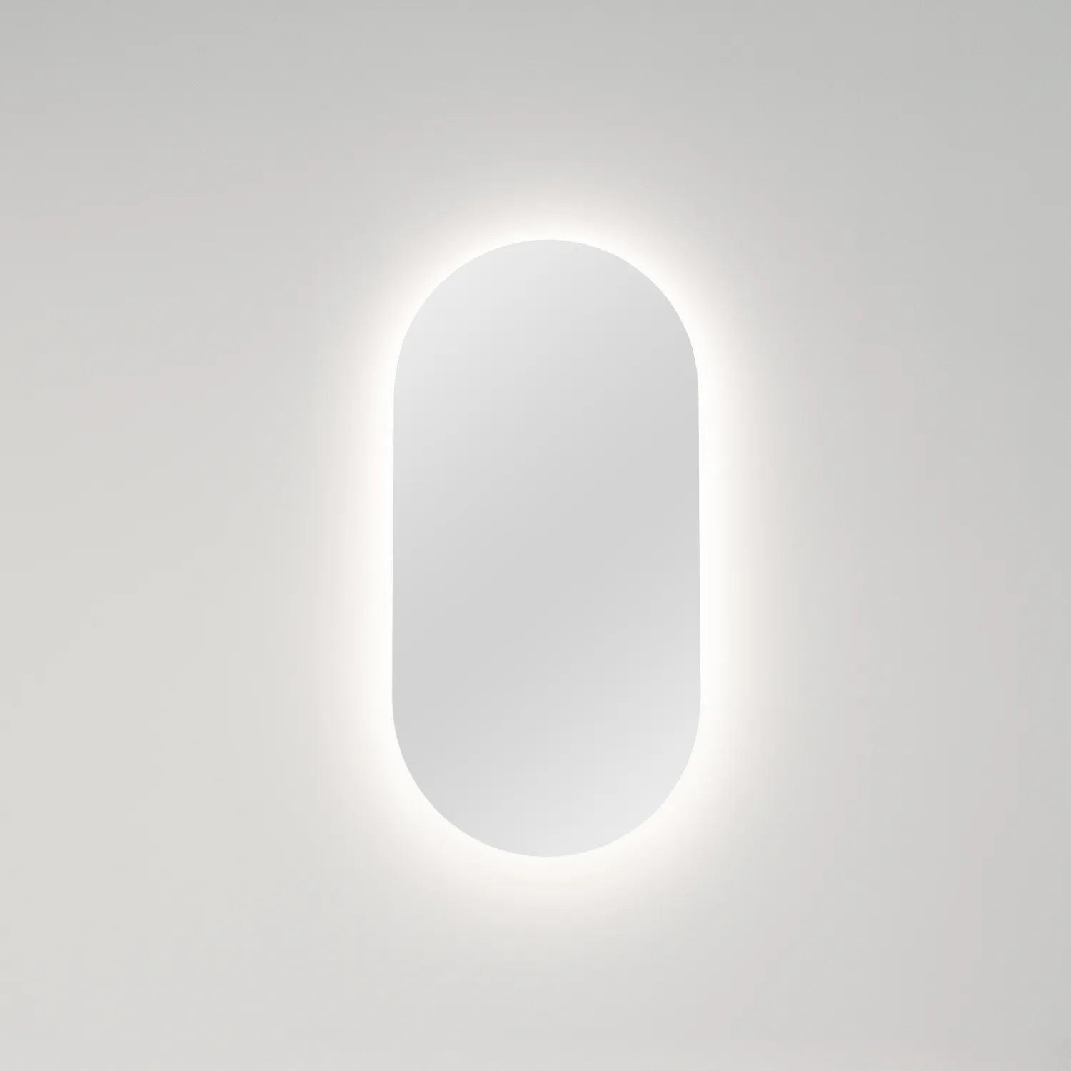 Badrumsspegel Macro Design Atlas Oval Ambilight Elegant Design