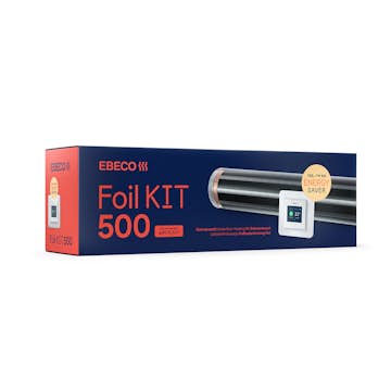 Golvvärmefolie Ebeco Foil Kit 500 för Trä- och Laminatgolv 43 cm