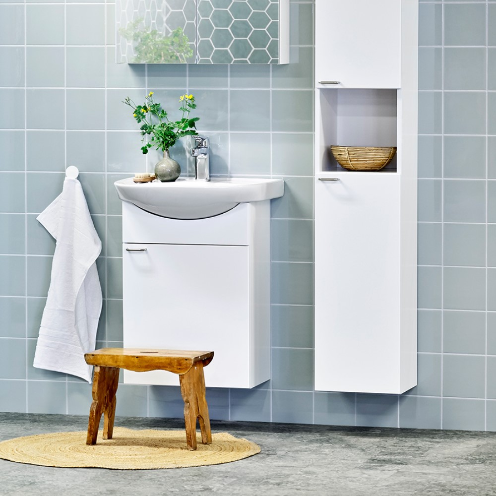 Tvättställsskåp Alterna Basic 470 mm