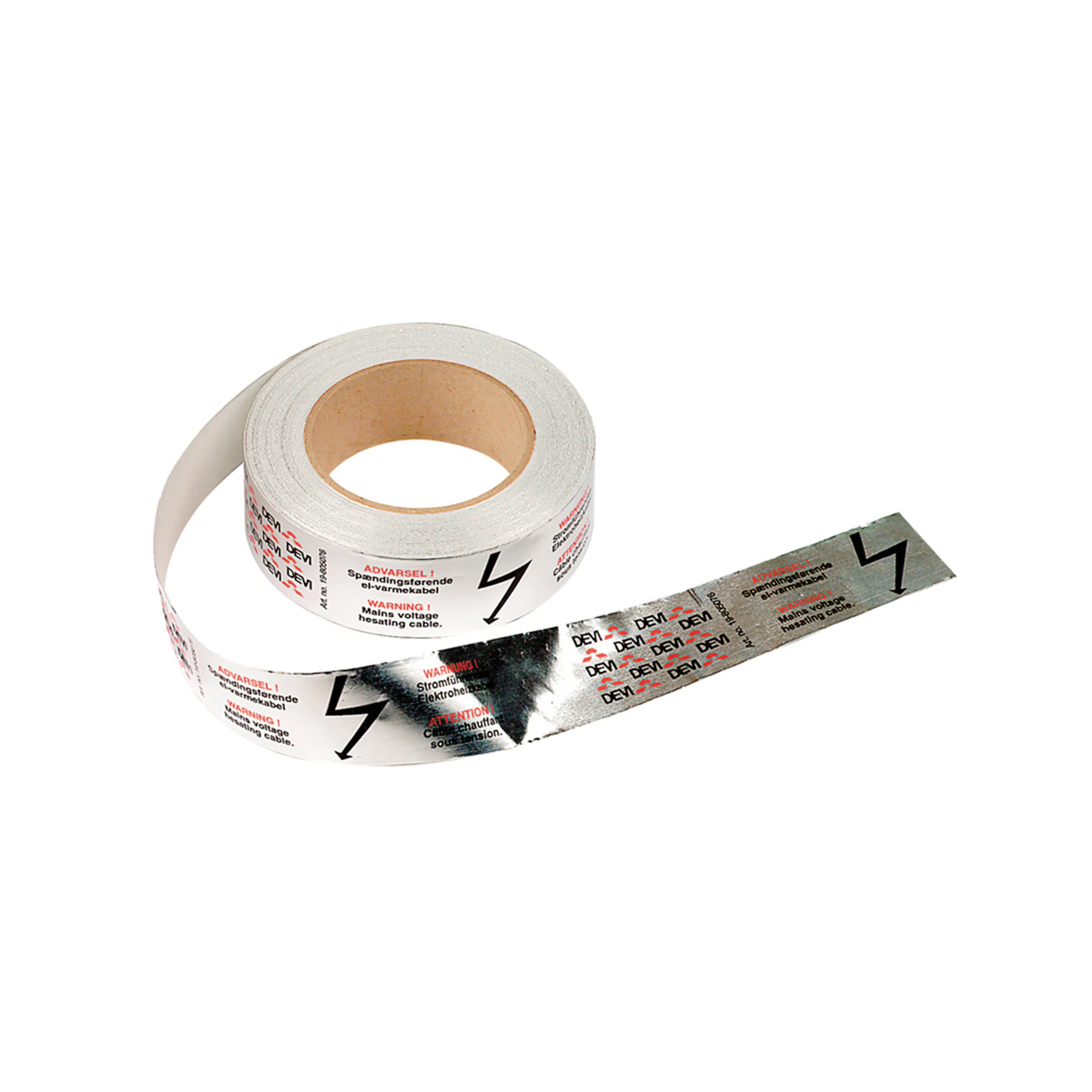 Aluminiumtejp DEVI för Rör