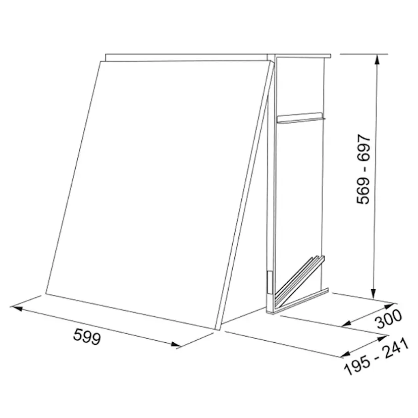 Spiskåpa Franke 352-10 57 Cabinet