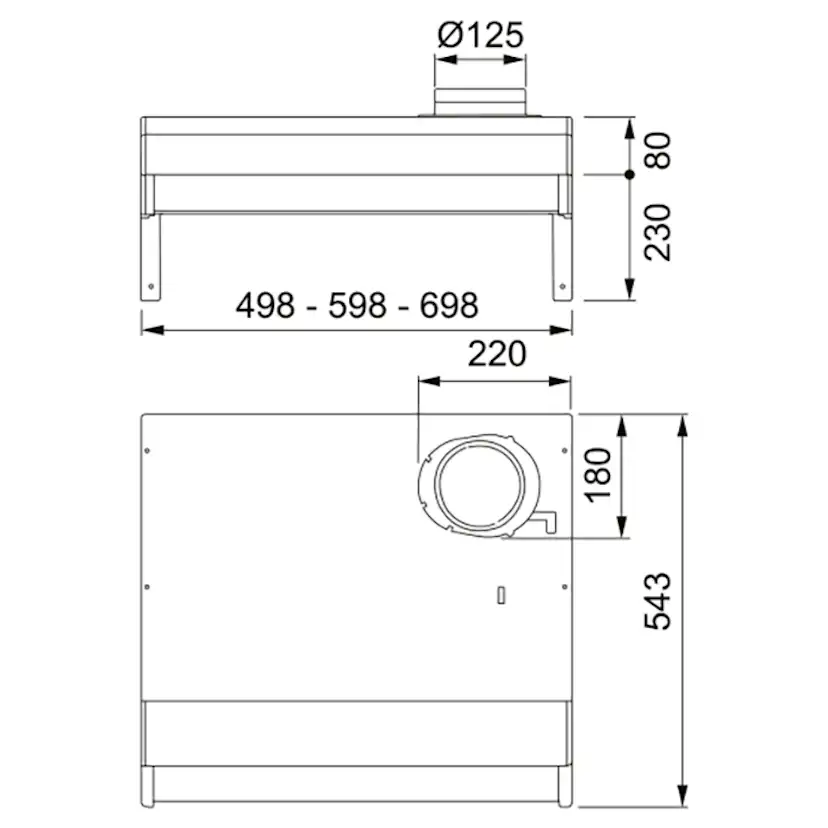 Spiskåpa Franke 1222A-10 70 Classic
