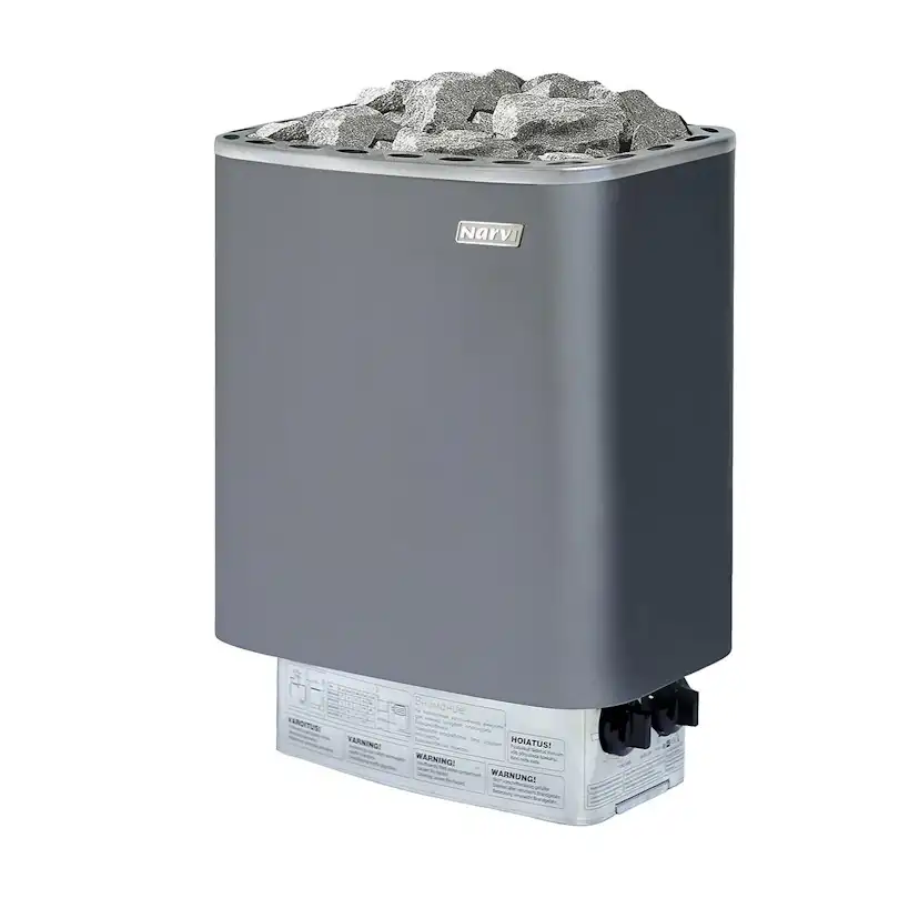 Bastuaggregat Narvi NM med kontroll Grafitgrå