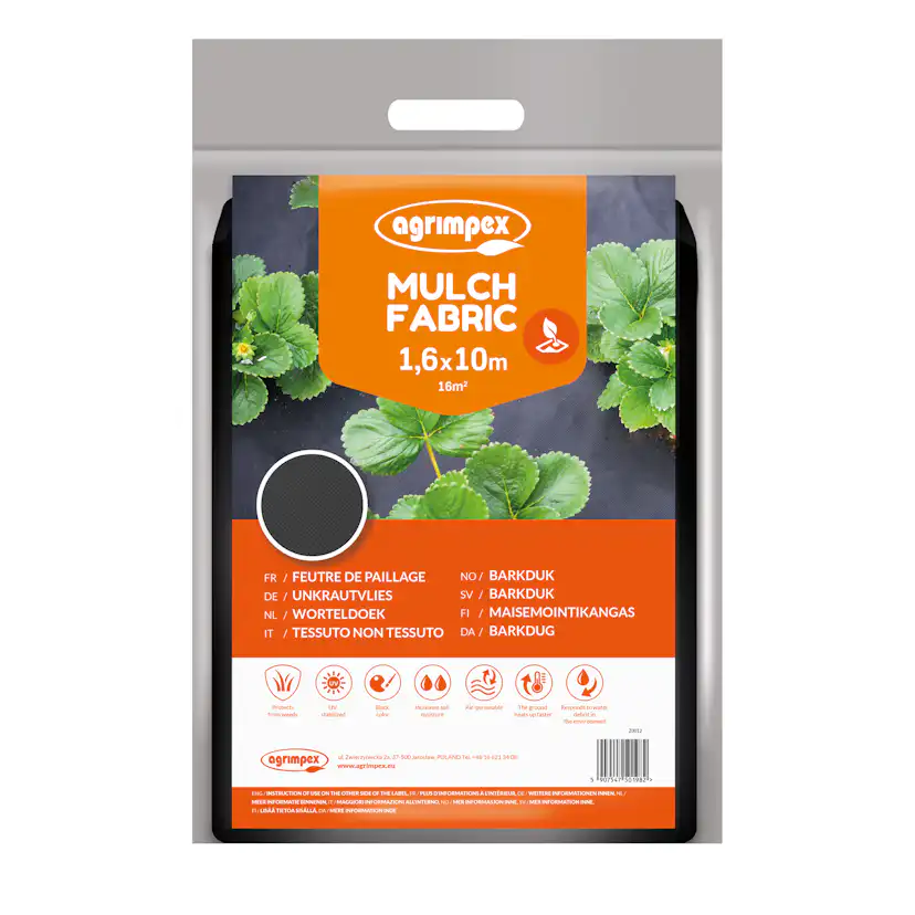 Barduk Jabo Agrimpex 1,6x10 m Svart