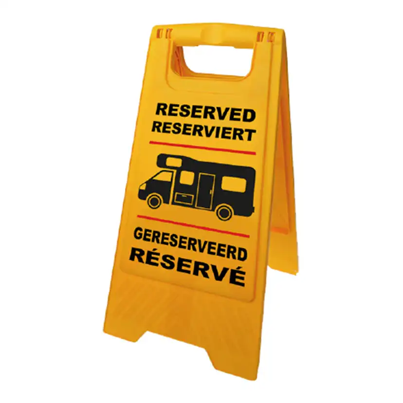 Vikbar Skylt ProCamp Reserverad Plats