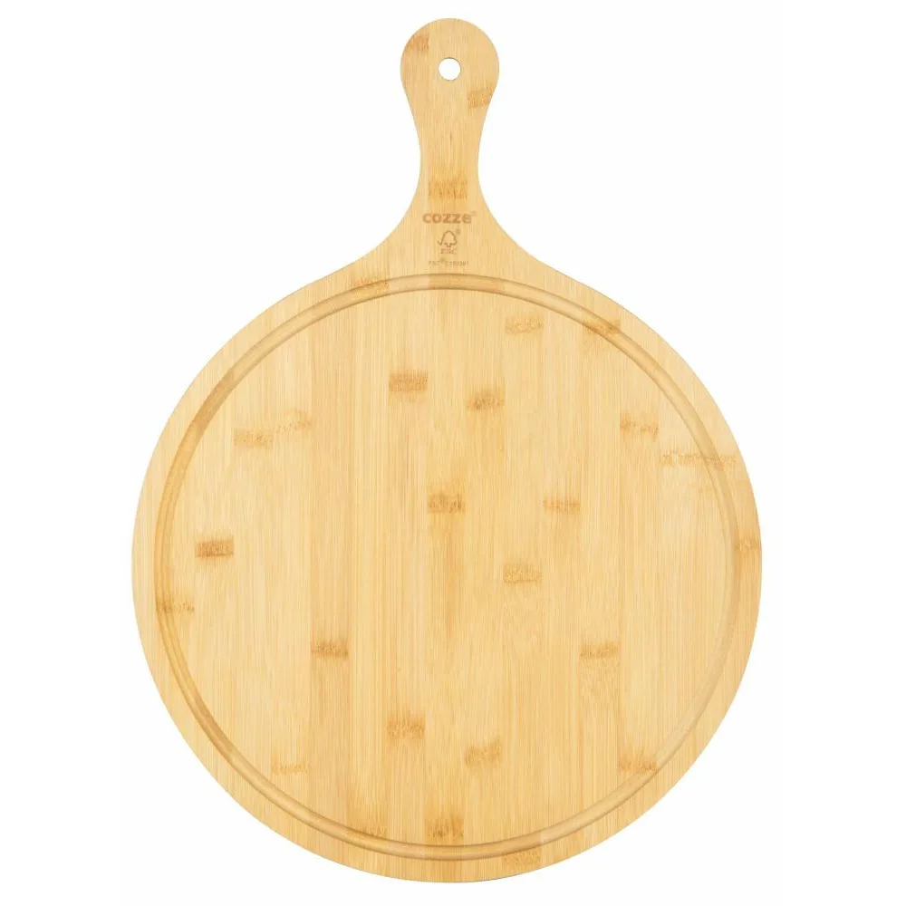 Pizzaskärbräda Cozze med Handtag 350x20 mm
