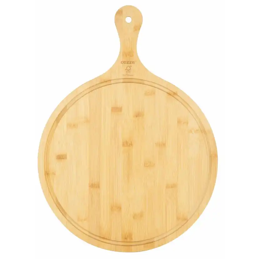 Pizzaskärbräda Cozze med Handtag 350x20 mm