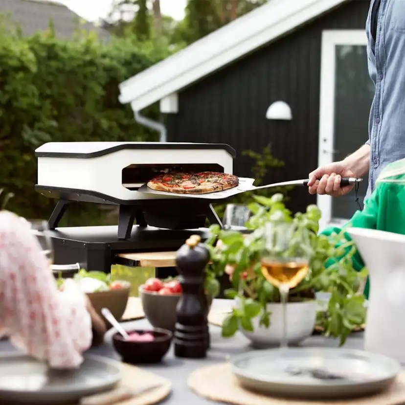 Pizzaugn Cozze Elektrisk 13" med Pizzasten & Frontlucka, 2200W