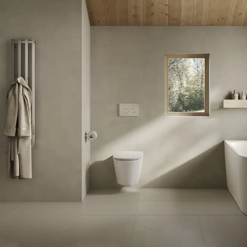 Vägghängd Toalettstol Svedbergs Vege