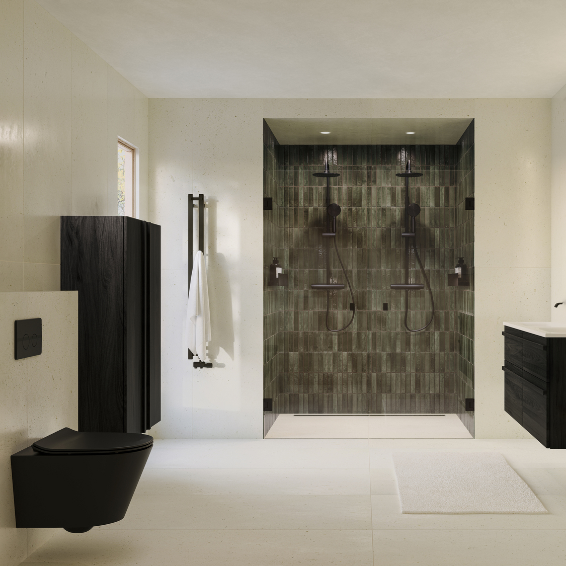 Vägghängd Toalettstol Svedbergs Vege