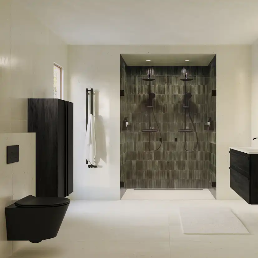 Vägghängd Toalettstol Svedbergs Vege