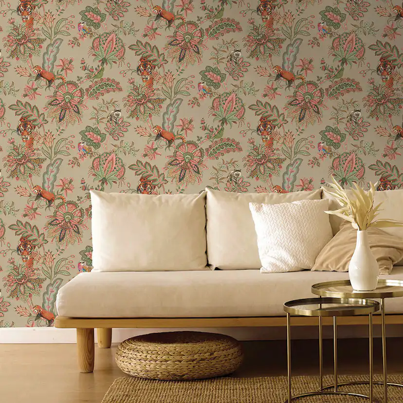 Tapet Holden Xanadu Zari Coral 91490