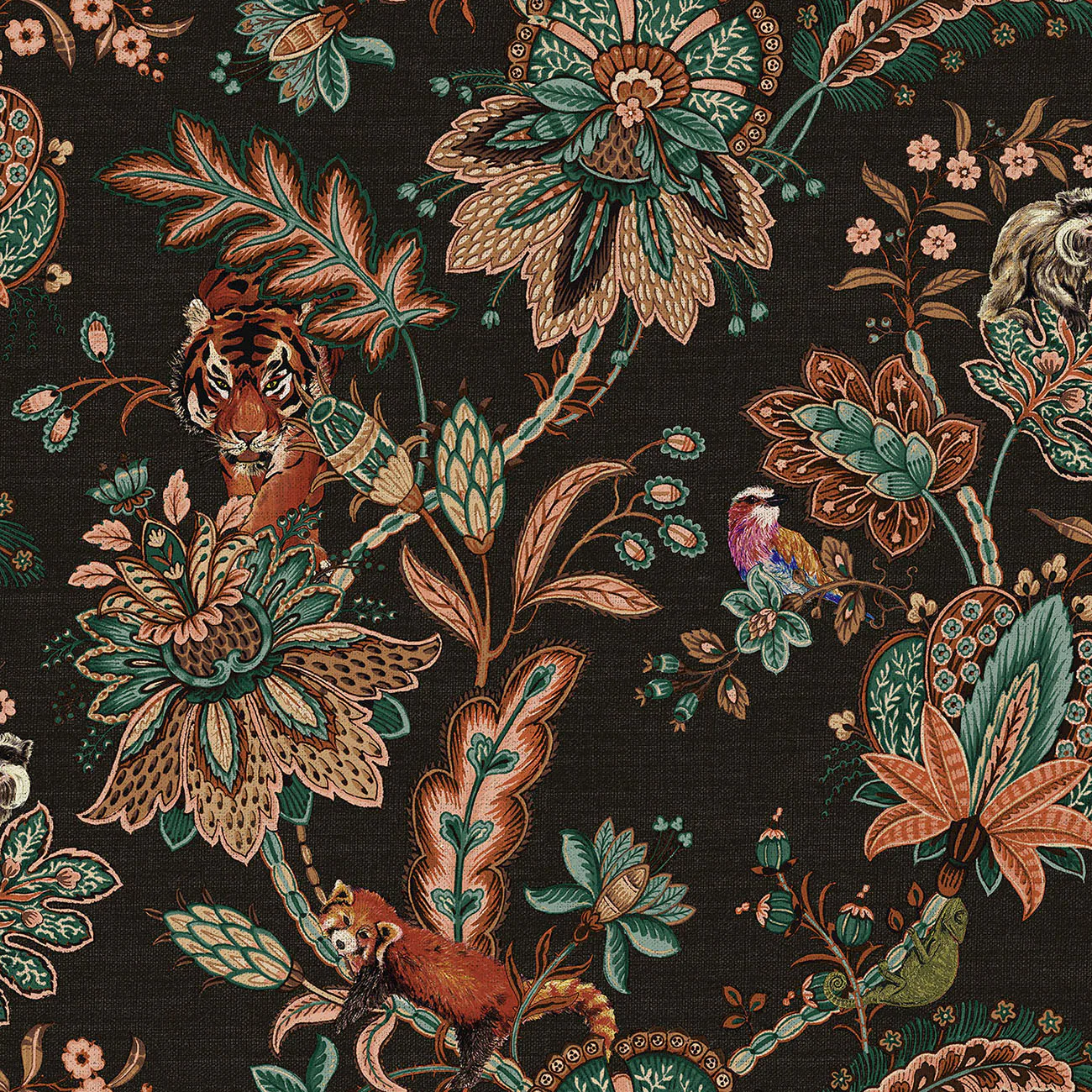 Tapet Holden Xanadu Zari Black 91493