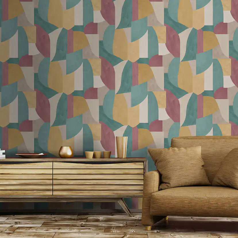 Tapet Holden Xanadu Ennedi Maroon Ochre 91510