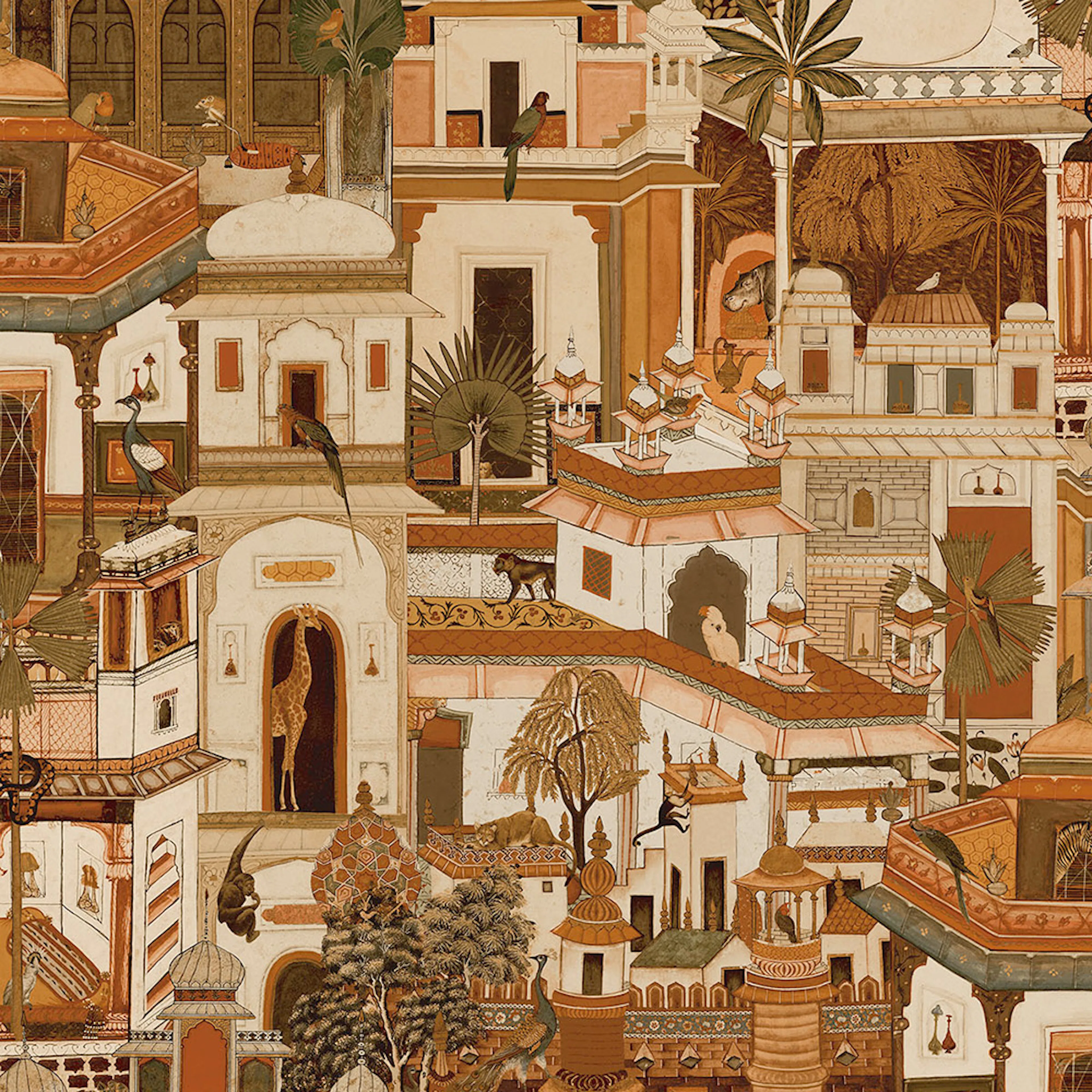 Tapet Holden Xanadu Civita Orange 91550