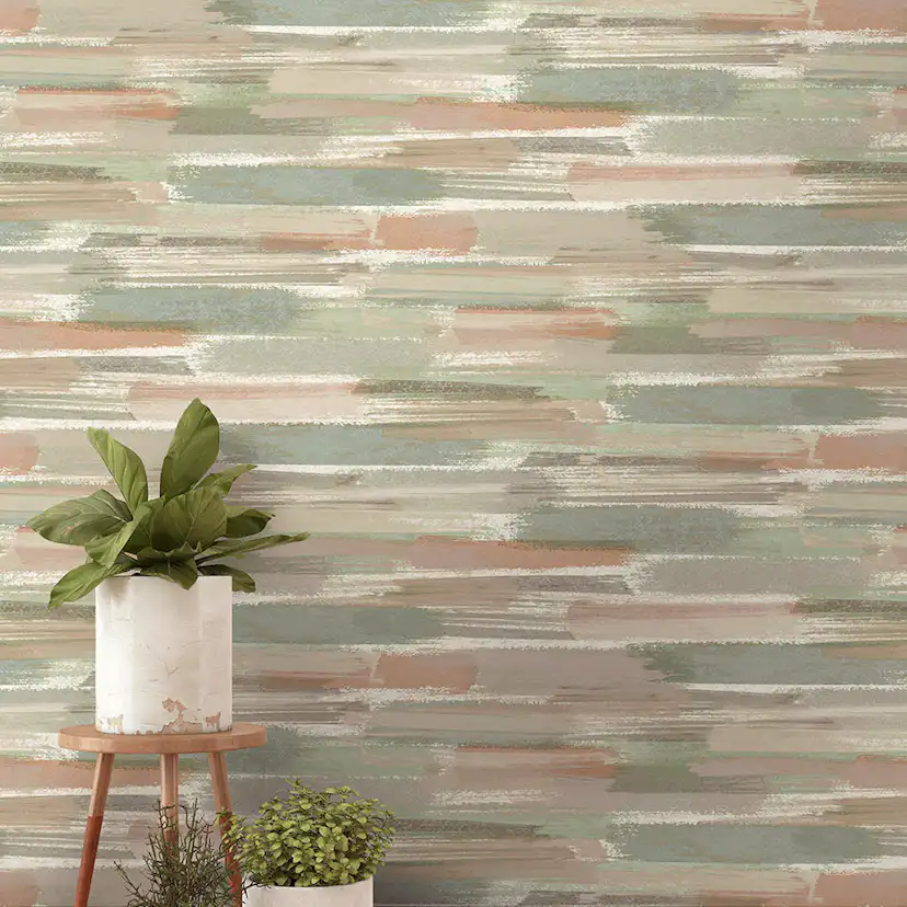 Tapet Holden The Lost Gardens Sasso Orange Blue 91662