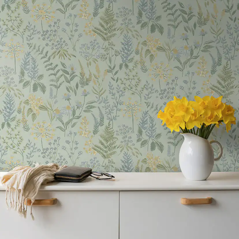 Tapet Holden The Lost Gardens Calvert Meadows Blue 91682