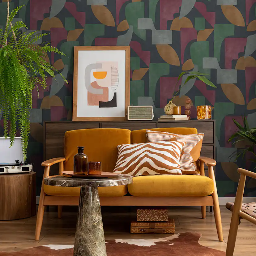 Tapet Holden Utopia II Linnet Navy Berry 91712