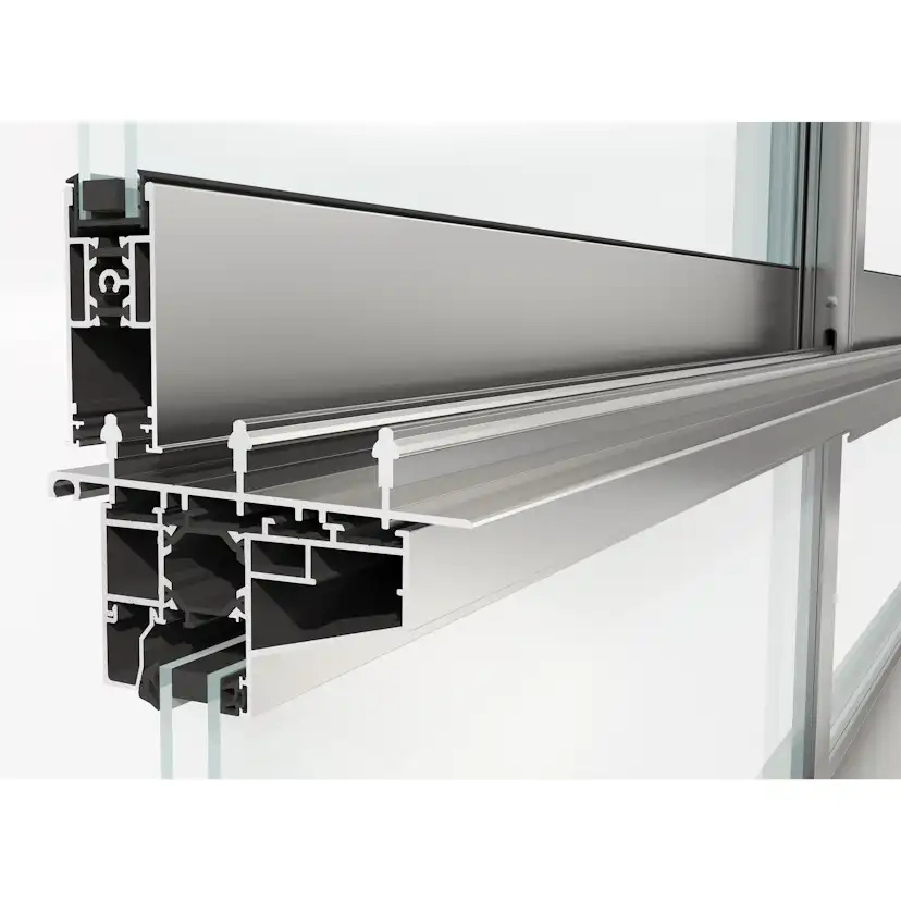 Skjutfönster med fast underdel Landskap Robust Året Runt 3-del