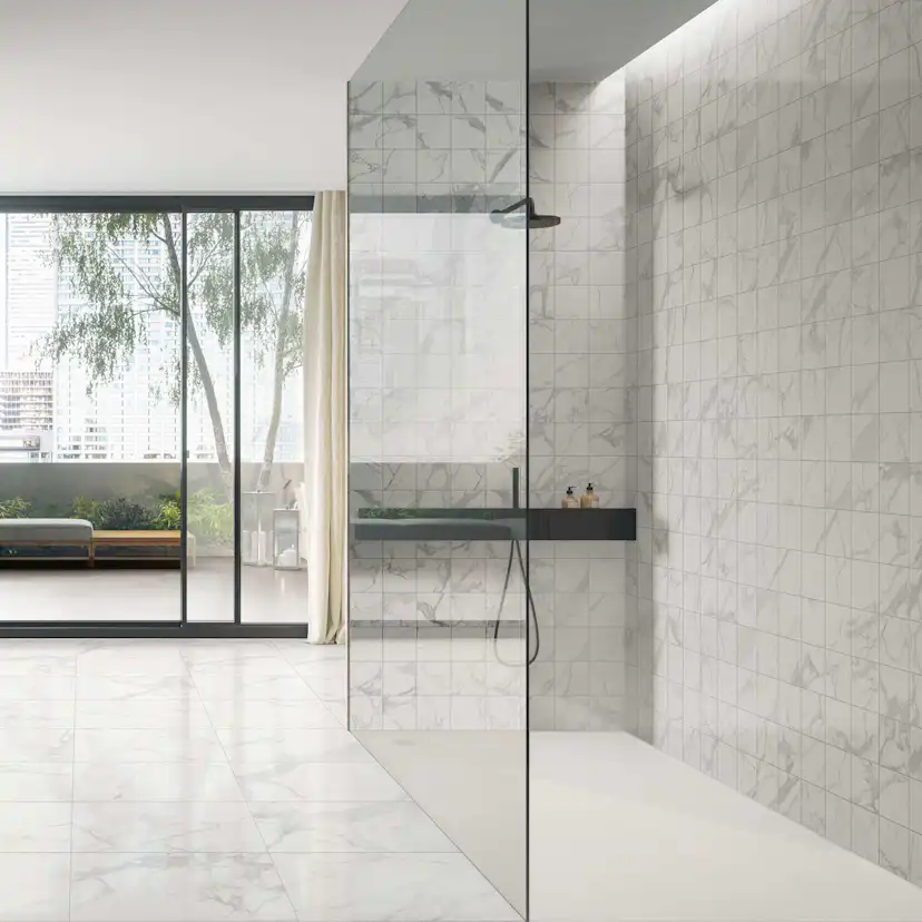 Klinker Ceramiche Keope Elements Lux Calacatta Vit 15x15 cm