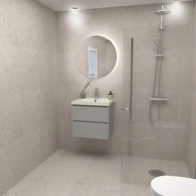 Klinker Living Ceramics Bera & Beren Ljusgrå 60x60 cm