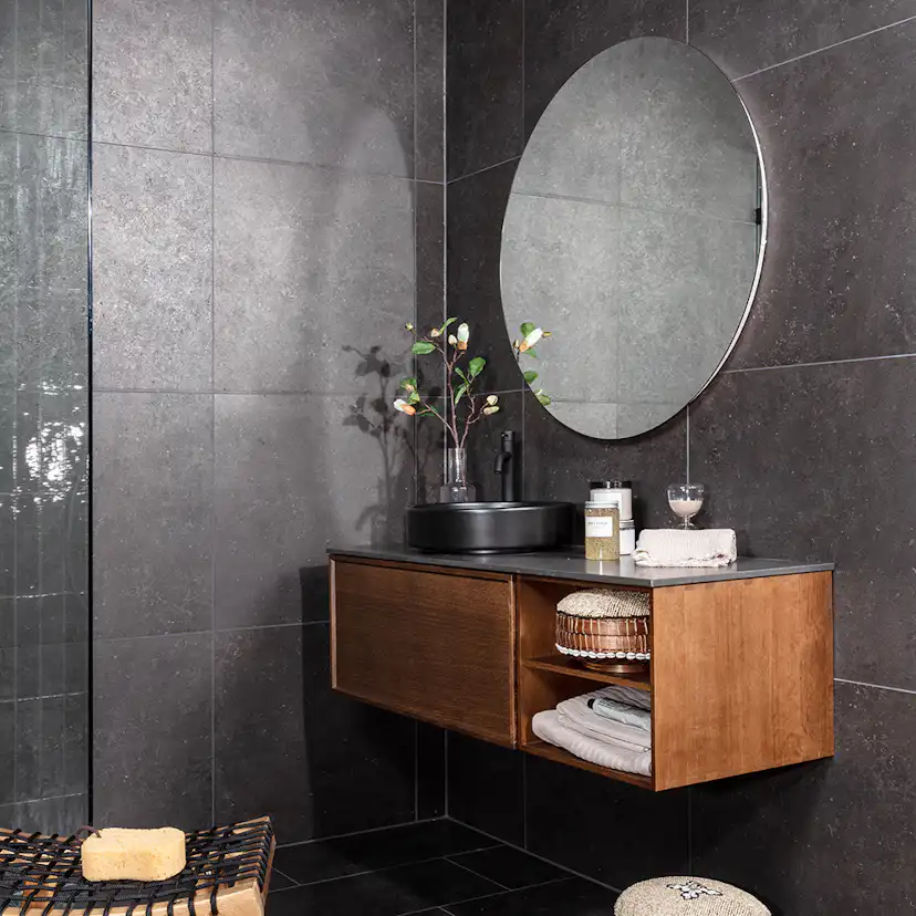 Klinker Living Ceramics Bera & Beren Svart 60x60 cm