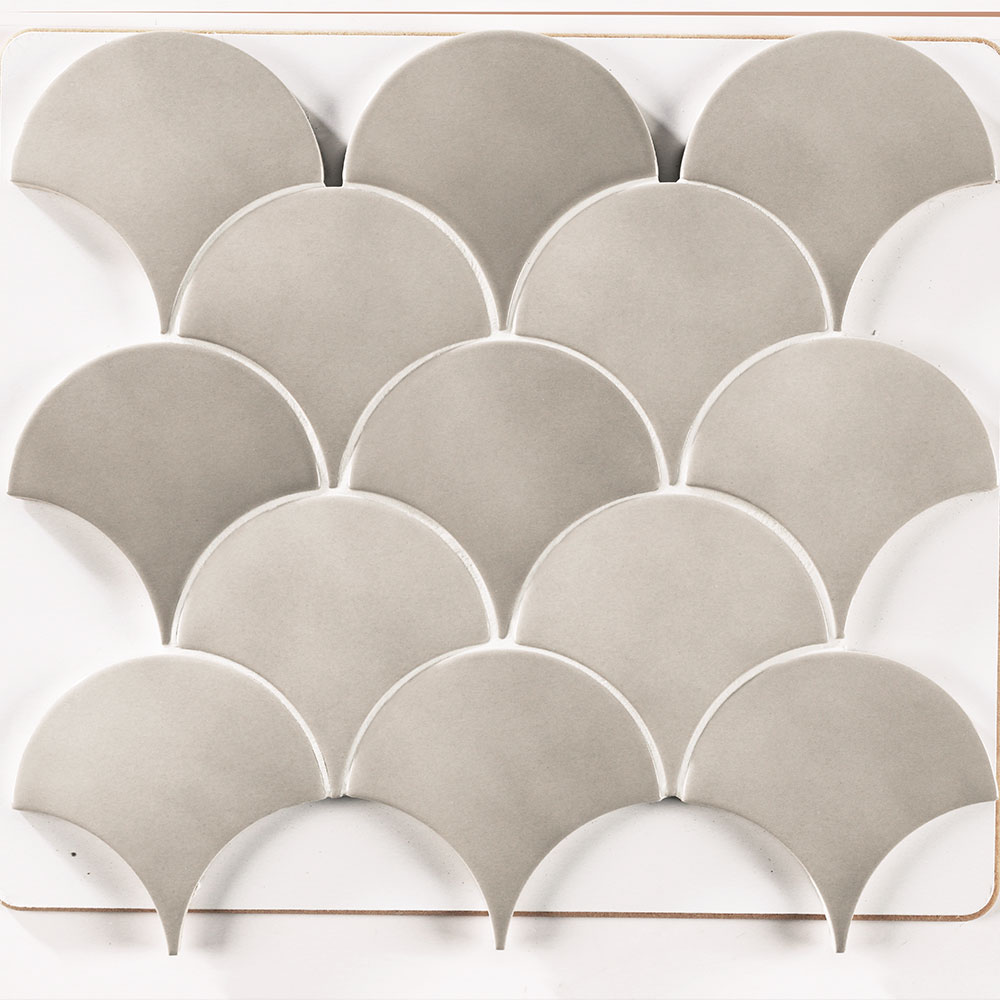 Kakel Natucer Ceramica Natural Squama Mist Grå P.B 6x13 cm