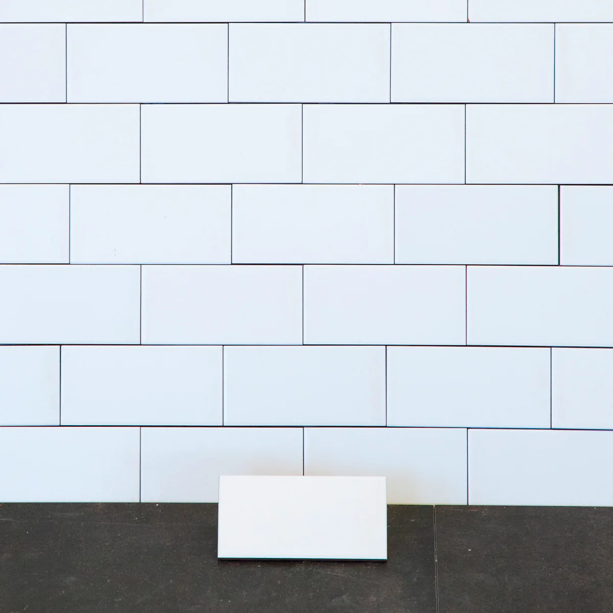 Kakel Arredo Color Blanco Liso Mate Vit 7,5x15 cm