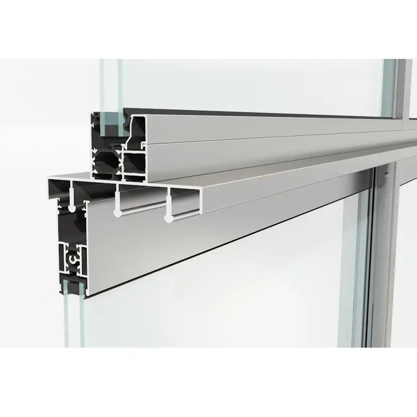 Skjutdörr med Överljus Landskap Robust Året Runt 3-del