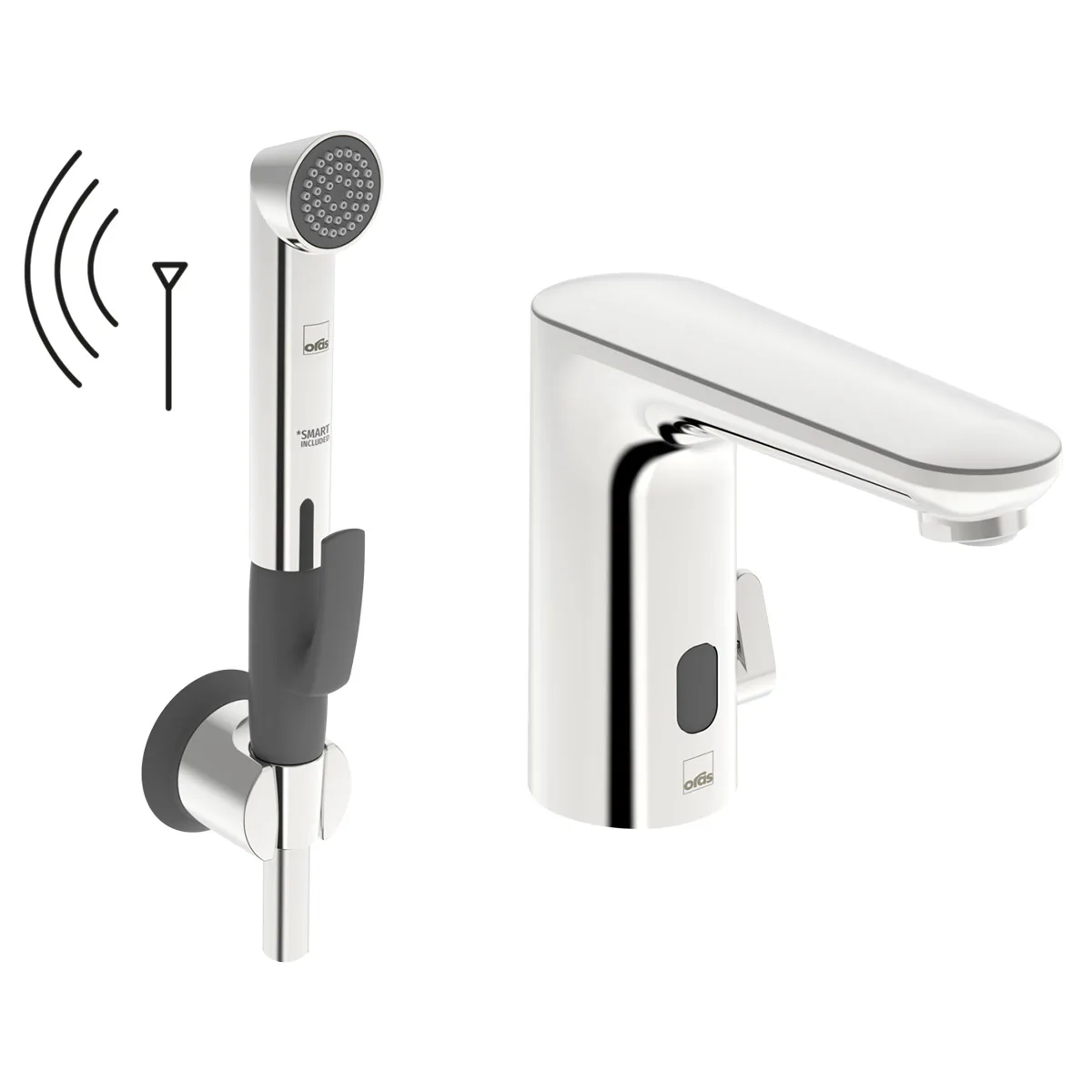 Tvättställsblandare Oras Electra 9262FZ med Bluetooth Beröringsfri och Handdusch