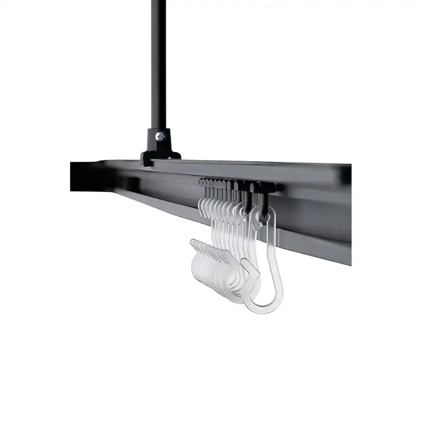 Draperiskerna Leijma Stabil Svart