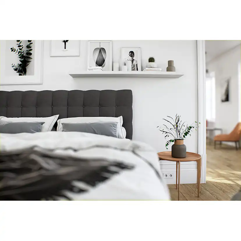 Kontinentalsäng Berg & Strand Sängpaket Royal 160x200 Svart med Förvaring