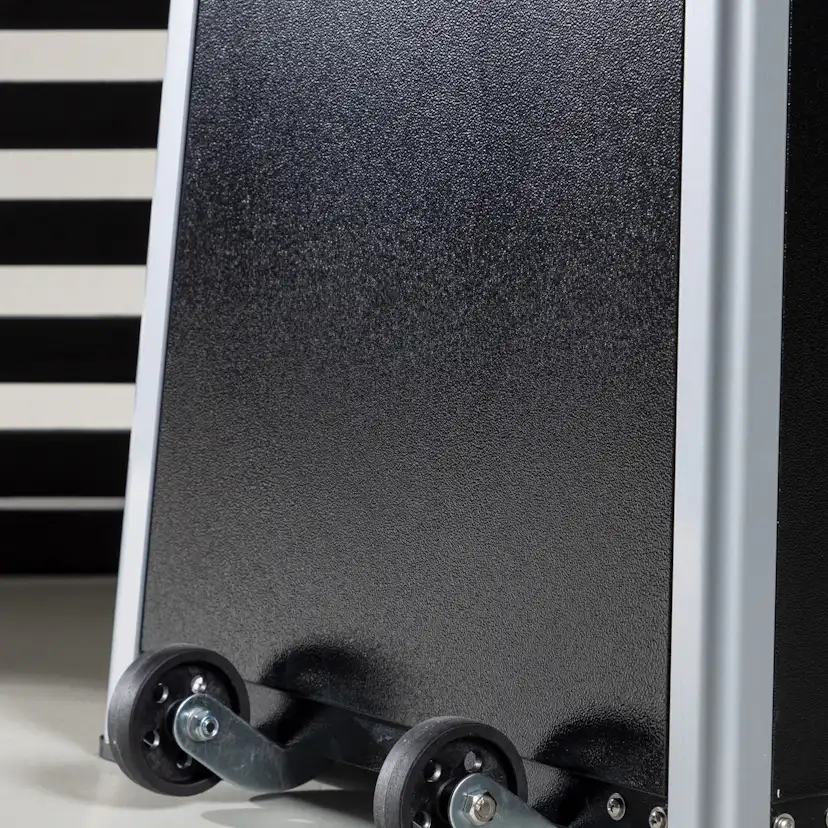 Terassvärmare Venture Home Hottie Square, Stående Gasolvärmare Utomhus i Aluminium