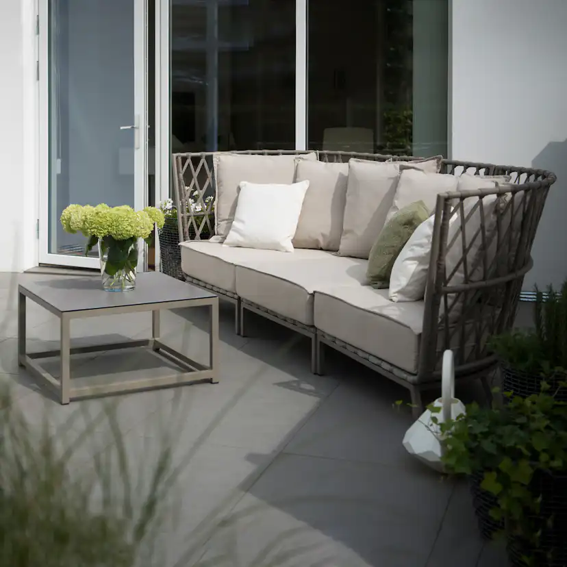 Loungegrupp Hillerstorp Jet Set Beige Utomhus