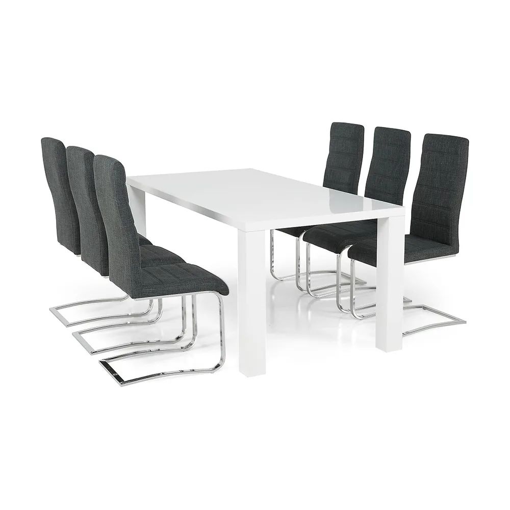 Matgrupp In Living Cibus med 6 Cibus Stolar