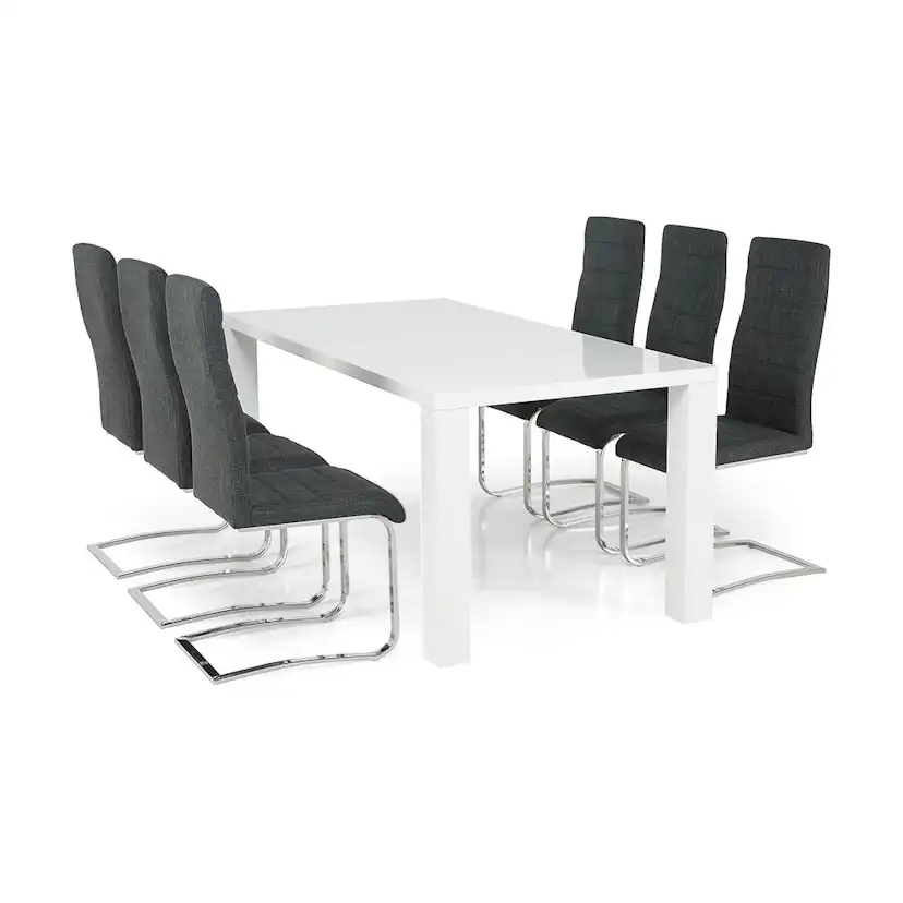 Matgrupp In Living Cibus med 6 Cibus Stolar