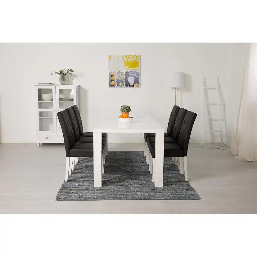 Matgrupp In Living Cibus med 6 Viktor Stol