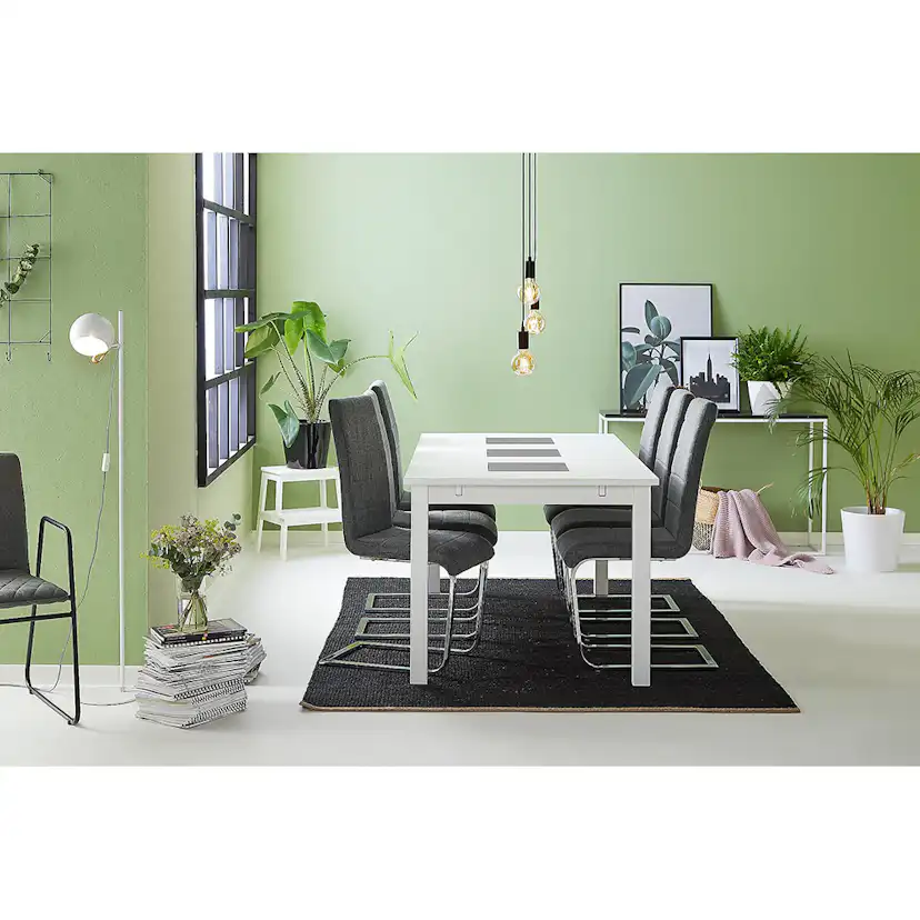 Matgrupp In Living Jasmin med 6 st Cibus Stolar