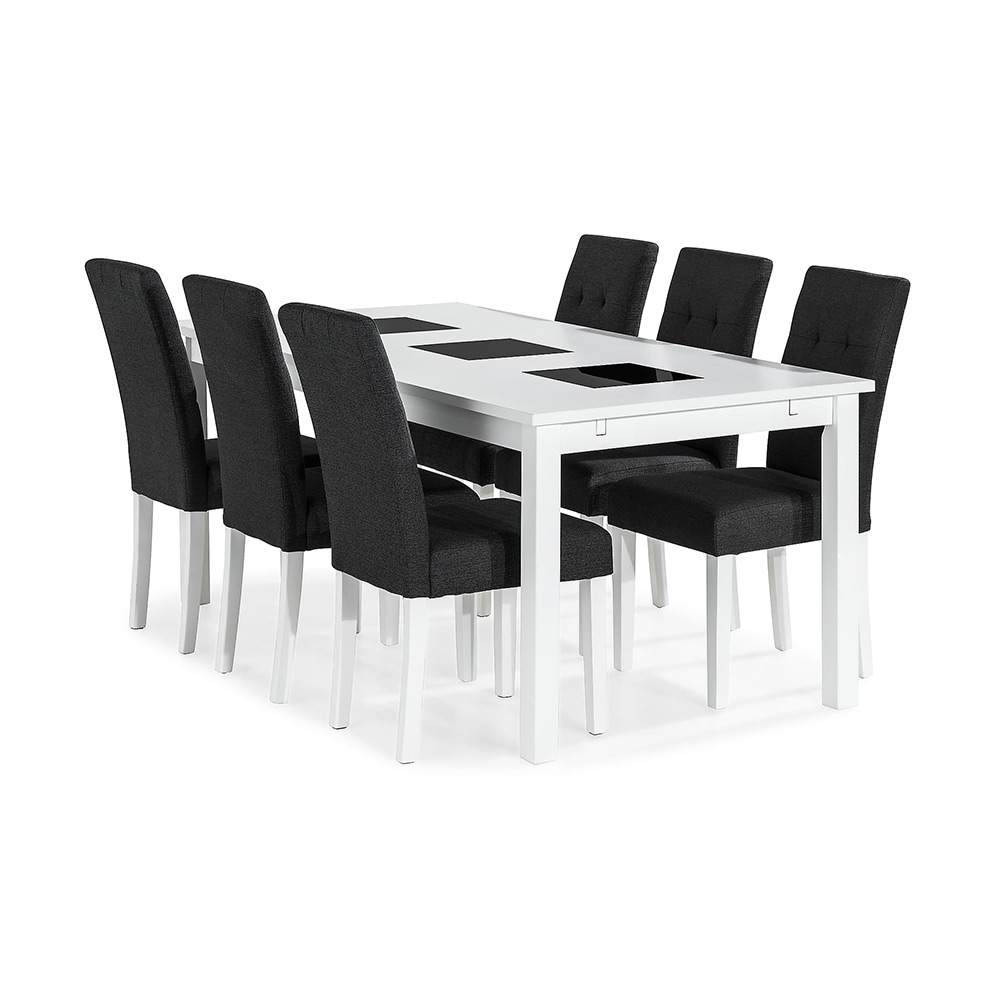 Matgrupp In Living Jasmin med 6 st Viktor Matstol